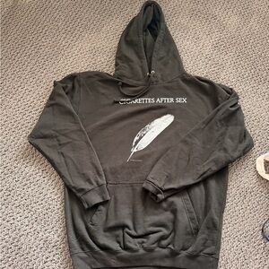 Cigarettes After Sex Merch Hoodie - Black/White